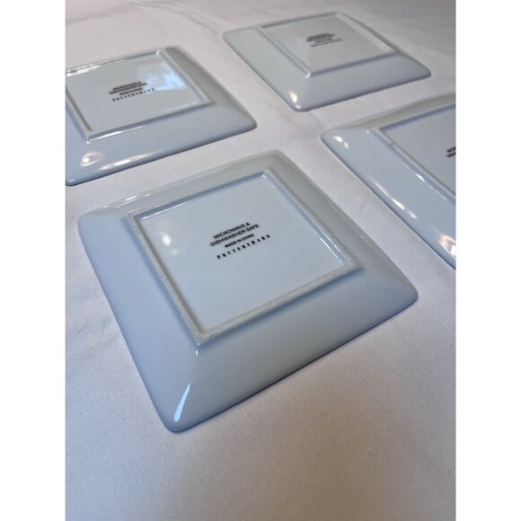 222 Fifth “City Block” Plates Set of 4 | Mercari Pottery Barn Vintage \